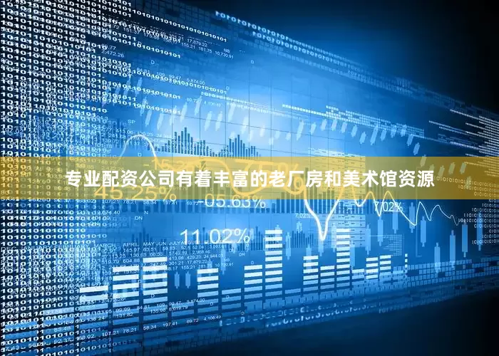专业配资公司有着丰富的老厂房和美术馆资源